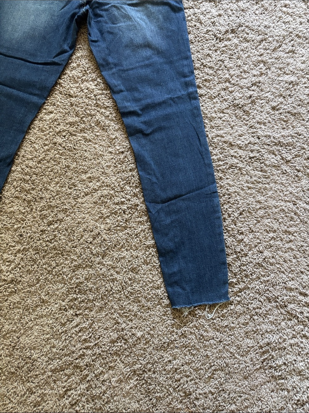 Articles Of Society Indigo Ripped Frayed Hem Jeans - Picture 16 of 16